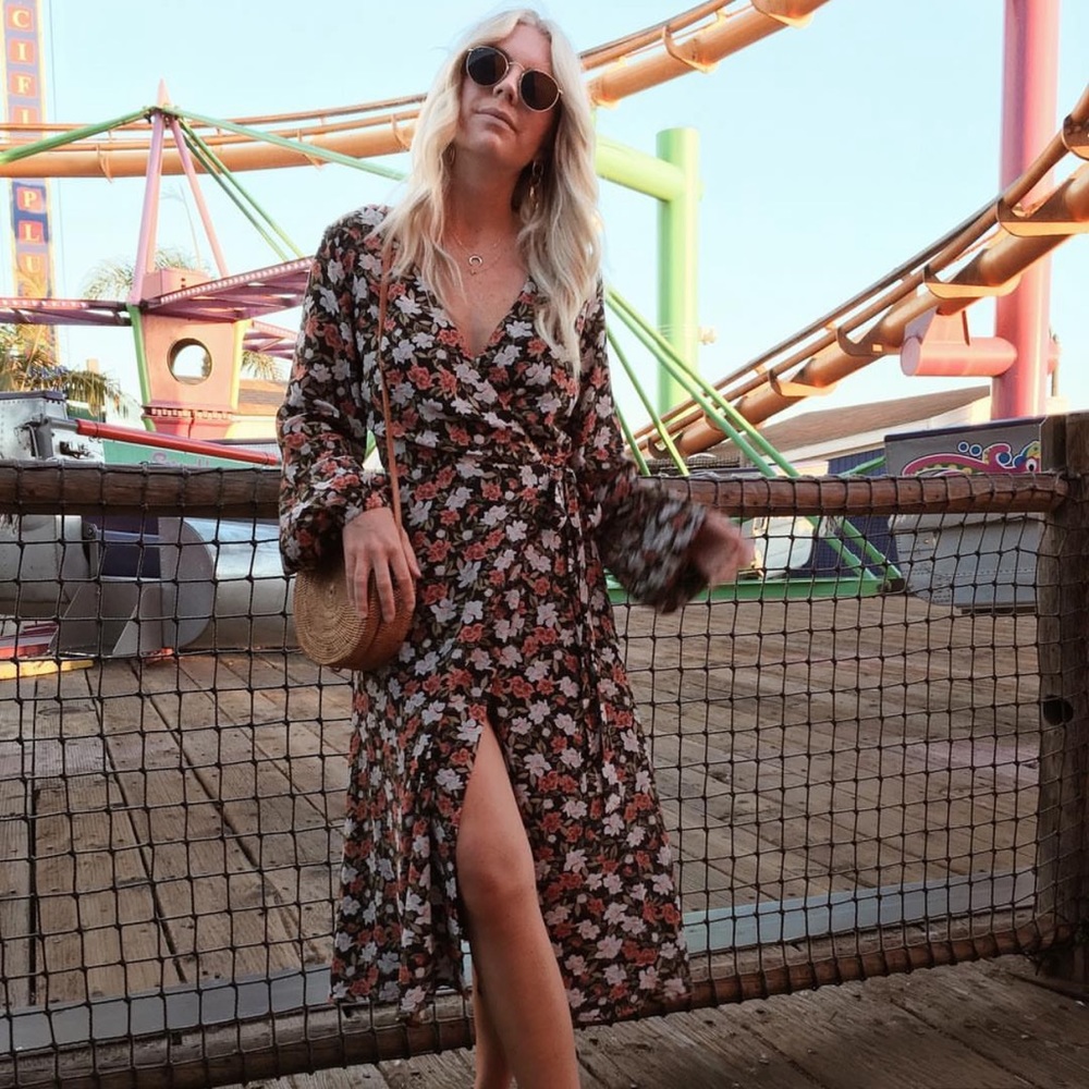 Privacy Please floral dress size S